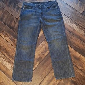 Levi's 514 Dark Blue Straight Jeans